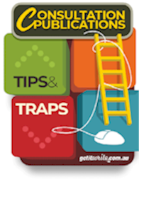 Consultation publication tips & traps